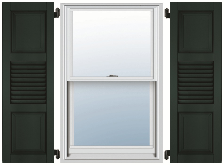Fiberglass Shutters - Panel-Louver-Panel