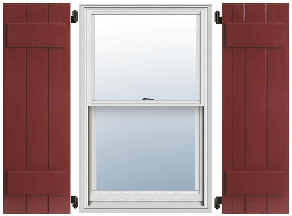PVC Composite Shutters - Batten Style
