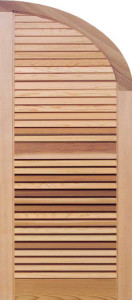 Louver Style With Arch