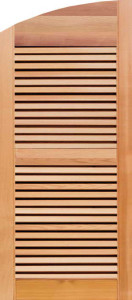 Classic Louver With Arch
