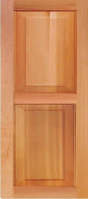 Rasied Panel With Decorative Trim