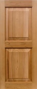 Cedar Shutters - Even Panel