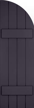 Composite Shutters - Arched Batten