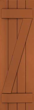 Composite Shutters - Z Batten